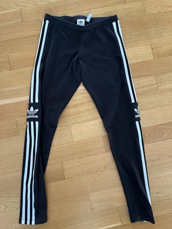 Adidas Sport Jogging pants Leggings schwarz, Gr 38