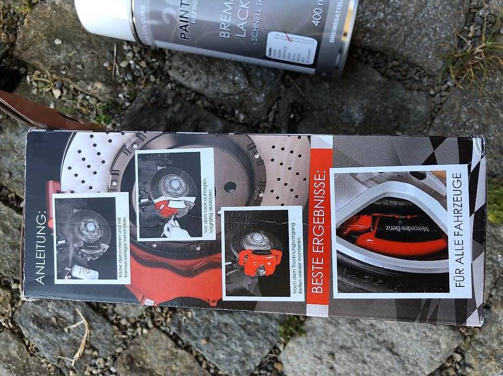 Tutti pezzi di ricambio auto: Bremssattellackkit Orange Neu – Usato da Wollerau venduto da michel31 1