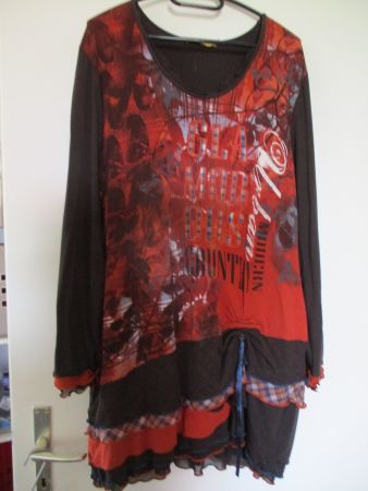 BiBA Damen Langarmshirt Grösse XL Druckmuster ungetragen Neu