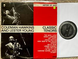 Coleman Hawkins And Lester Young – Classic Tenors LP🛀