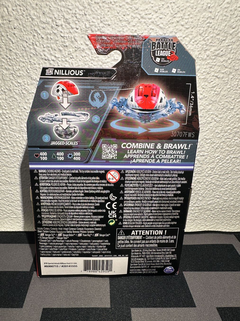 Giocattoli: Bakugan Special Attack Nillious Neu / OVP – Nuovo e nell'imballaggio originale da Kappel SO venduto da MyFunBox 1
