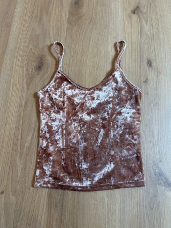 Top couleur vieux rose vintage