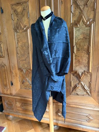 DREAMSACK Riesiger Schal + Tasche 100% Feine Seide  NEU!