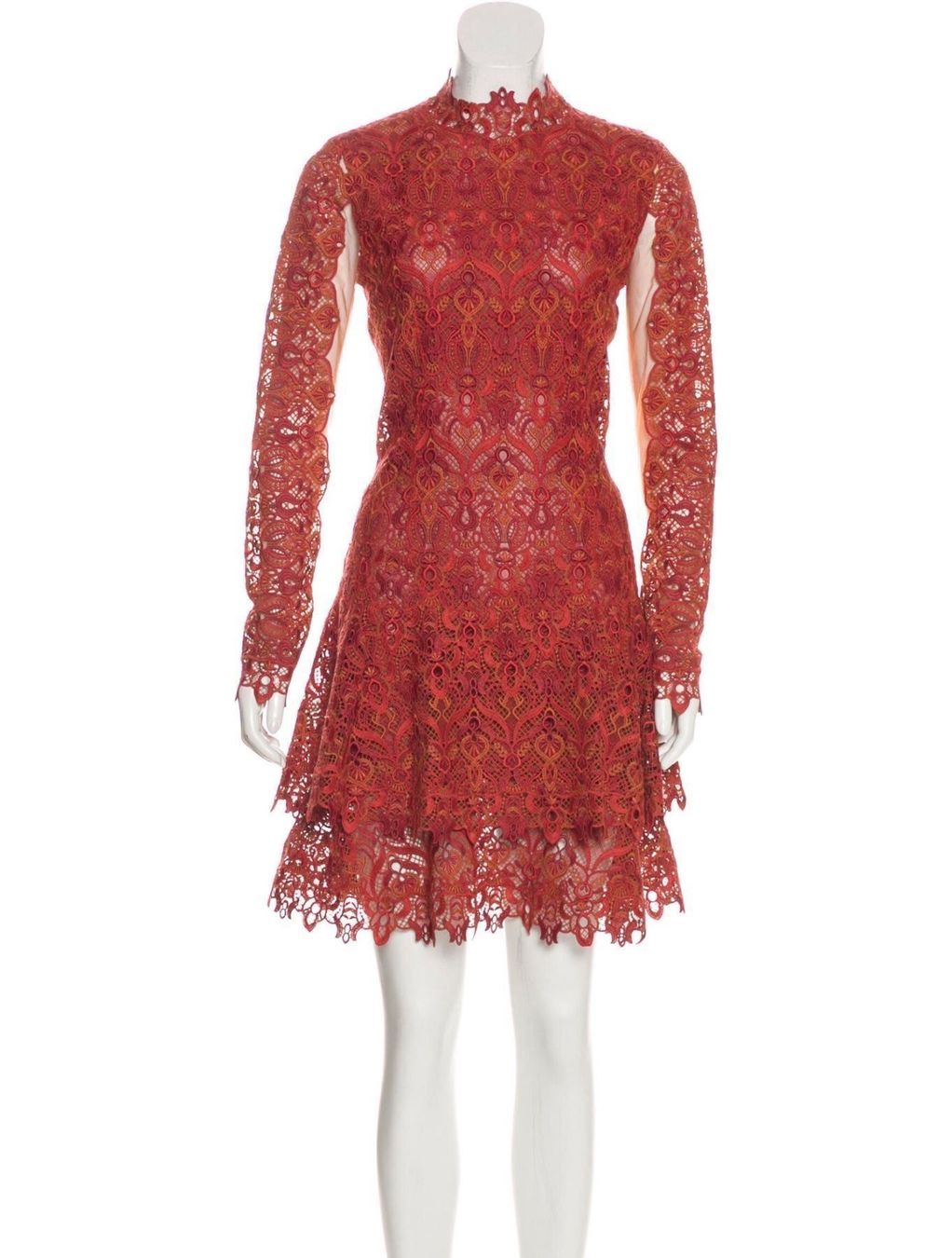 Vestiti: Jonathan Simkhai Lace Pattern Dress – Usato da Dallenwil venduto da ZD2019