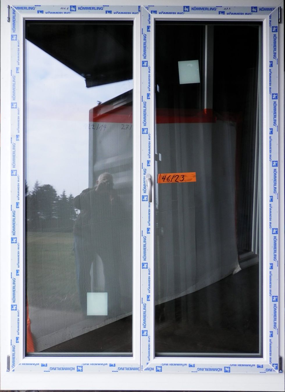 Porte: BALKONTÜRE, 2-FLÜG., KUNSTSTOFF 46/23 – Nuovo (secondo la descrizione) da Müllheim Dorf venduto da Feuer6