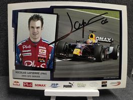 Original Signiert vom Nicolas Lapierre GP2 Serie 2005 