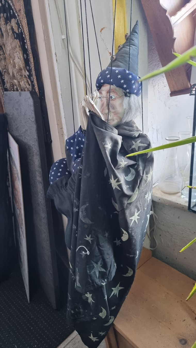 Bambole: Marionette Zauberer – Usato da Sils im Domleschg venduto da platin01