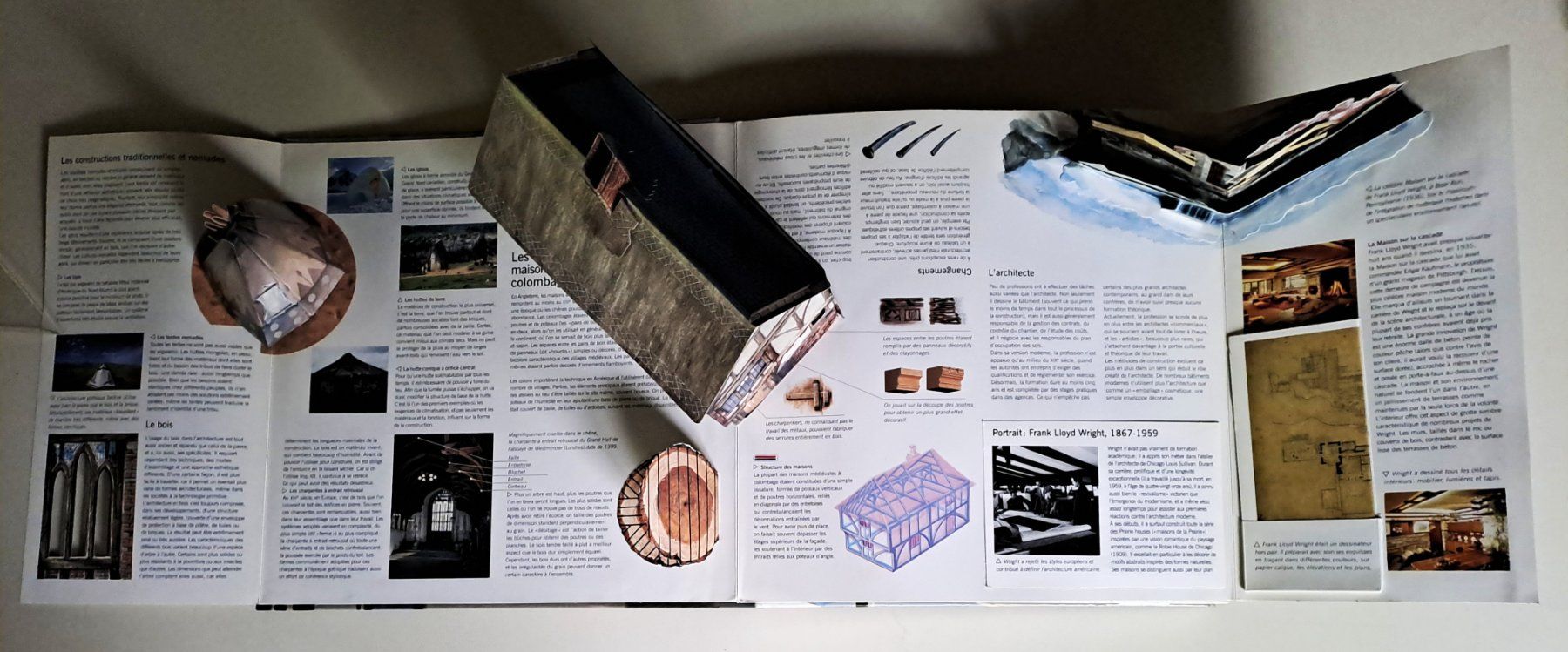Libri: ARCHITECTURE - eine Architekturgeschichte als POP-UP EA Top – Usato da Zürich venduto da archiphil 1