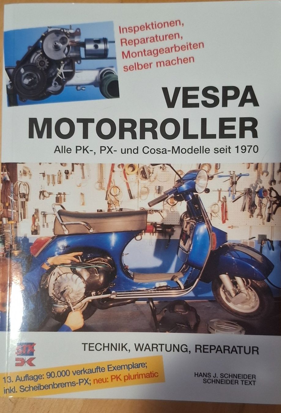 Libri: Vespa Motorroller Technik Wartung Reparatur Handbuch – Usato da Spiez venduto da heinzr13
