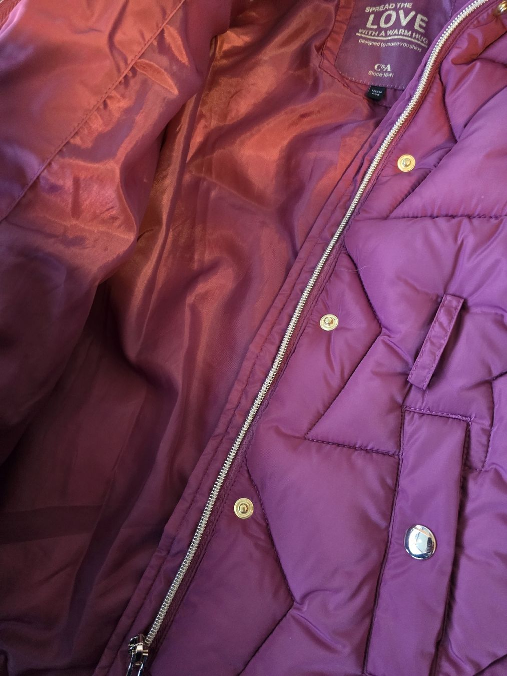 C&A Jacken & Mäntel: C&A Winterjacke Mädchen, Grösse 116 – Gebraucht aus Unterentfelden von Panda-87 2