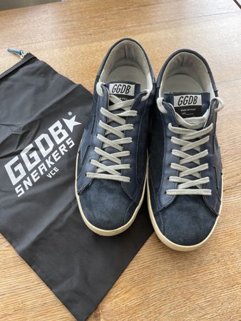 Golden Goose Deluxe Brand Superstar Sneakers gr 40 dunkelbla