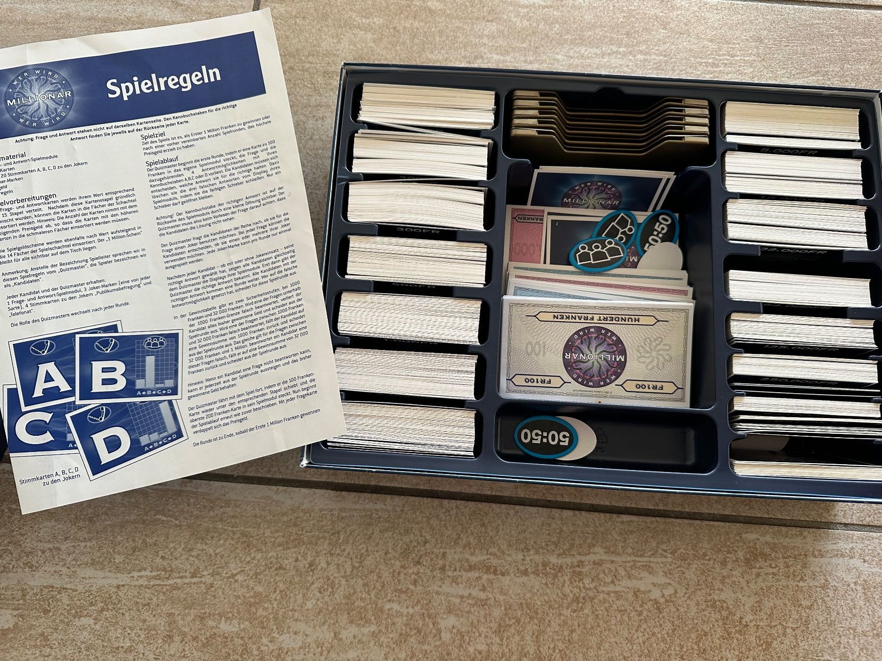 Spiele: Brettspiel: Wer wird Millionär? – Gebraucht aus Dübendorf von liism 2