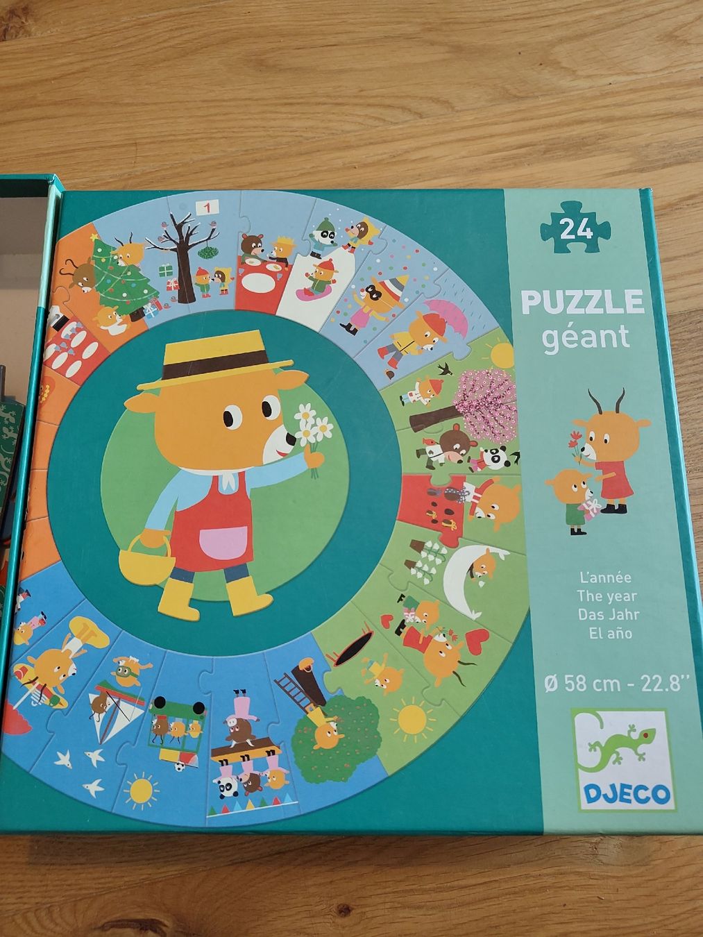 Djeco Puzzle: Puzzle géant 24 pièces  – Usato da Laconnex venduto da christec5