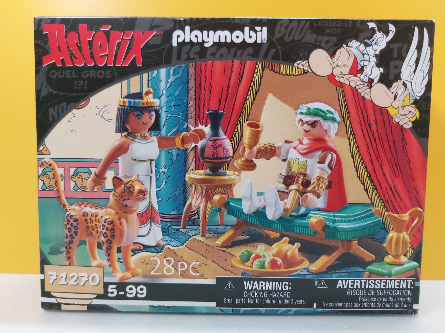 Playmobil Giocattoli: PLAYMOBIL Asterix 71270 Cäsar und Kleopatra - NEU – Nuovo e nell'imballaggio originale da St.Gallen venduto da TinasBauundSpiel