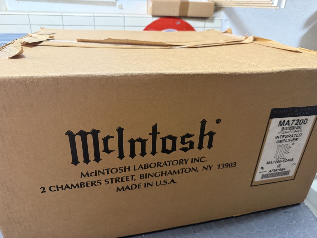 McIntosh Verstärker: McIntosh MA7200 Integrated Amplifier, wie neu – Gebraucht aus dietlikon von avspalinger 6