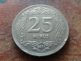 TURQUIE  25 Kurus  2011