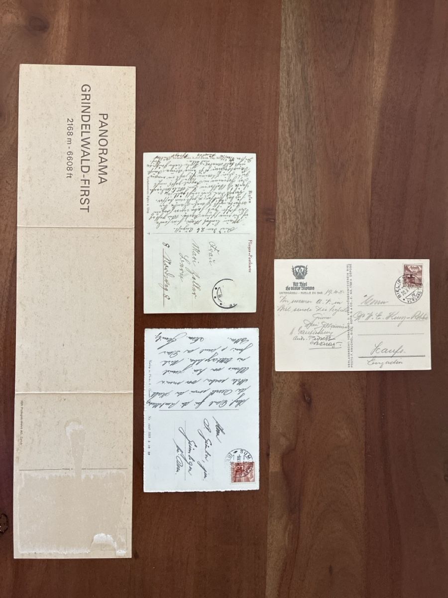 Cartoline postali: 10 Ansichtskarten Schweiz diverse von Kanton Bern Grossforma – Usato da Oftringen venduto da Cla.vD.74 3