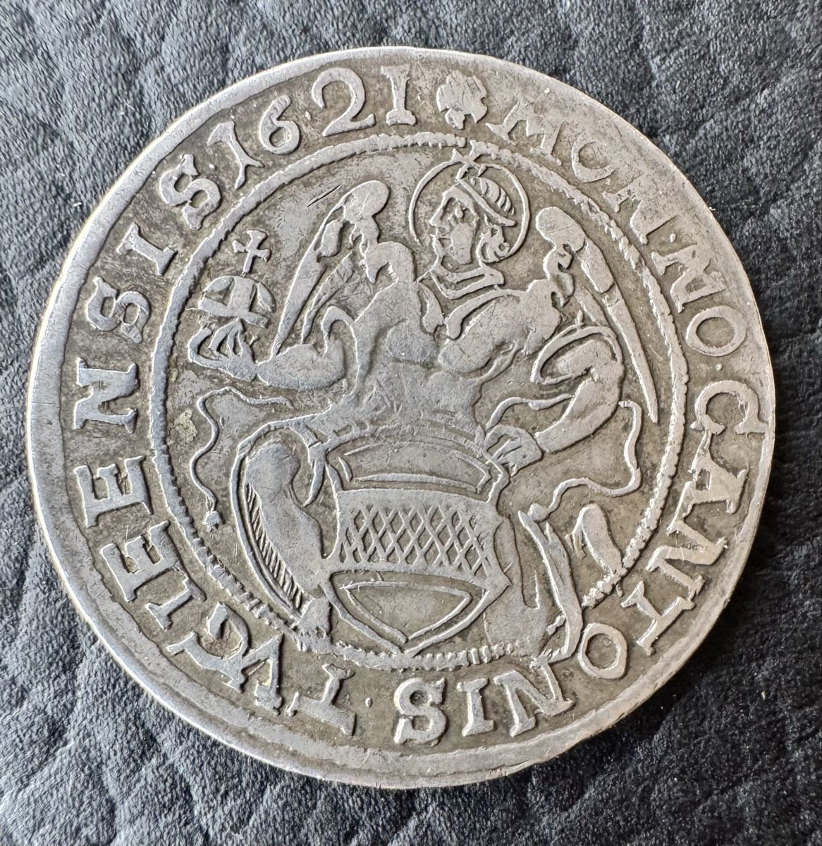 Alle Münzen: Zug - 1/2 Taler 1621 – Gebraucht aus Meilen von coins4sale