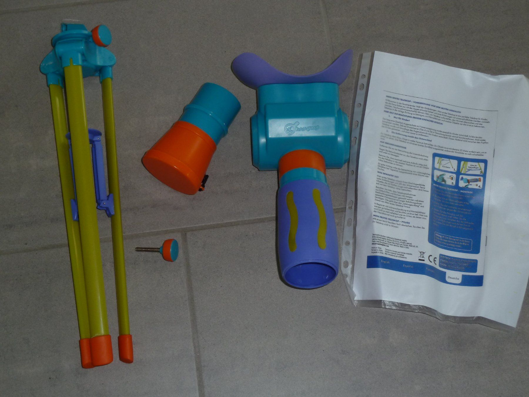 Giocattoli: Learning Resources ~ Geosafari "My First Teleskop" 4+ – Usato da Hofstetten SO venduto da Alpha0 5