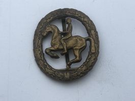 Deutsches Reiter Abzeichen in Bronze ca. 1990