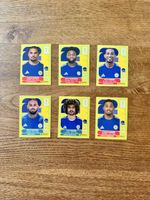 Panini WM 2026 Curacao Spieler-Karten (6 Stk.)