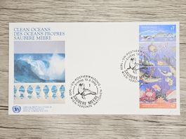 CL22 Enveloppe + Timbre UN / Suisse 1992