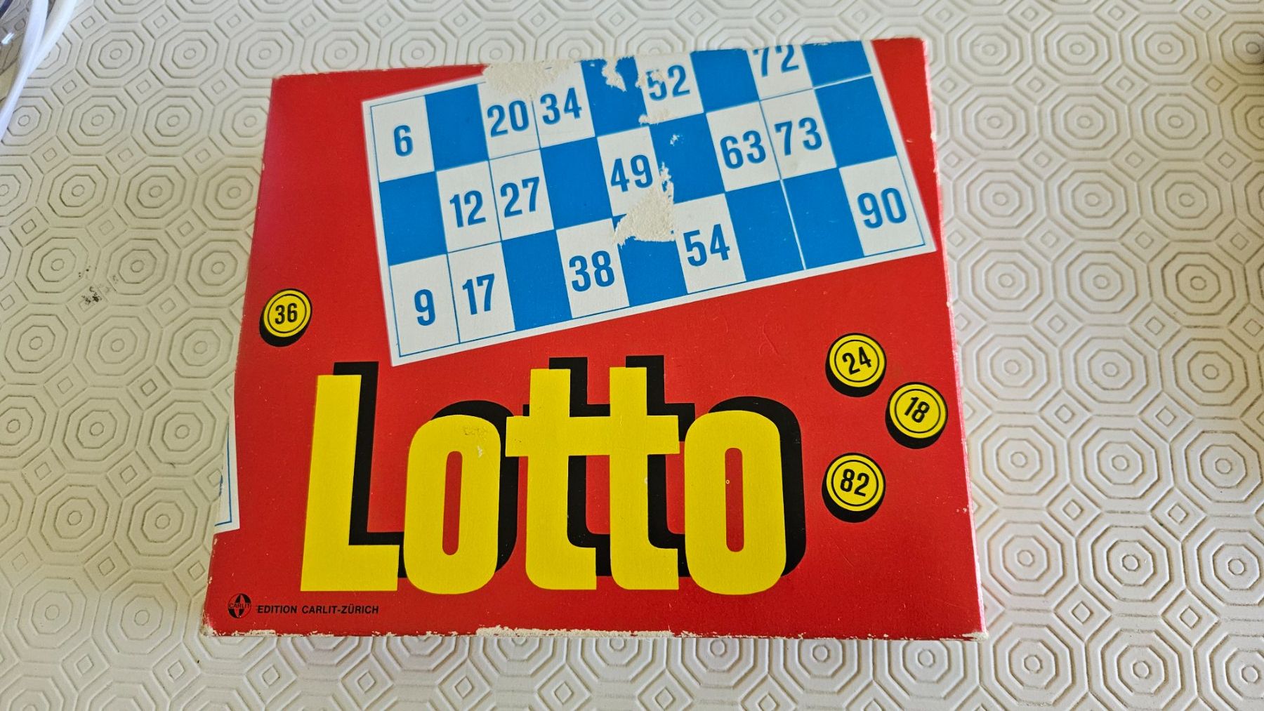 Spiele: Vecchio gioco da tavolo "Lotto" – Gebraucht aus Melano von H-Sara