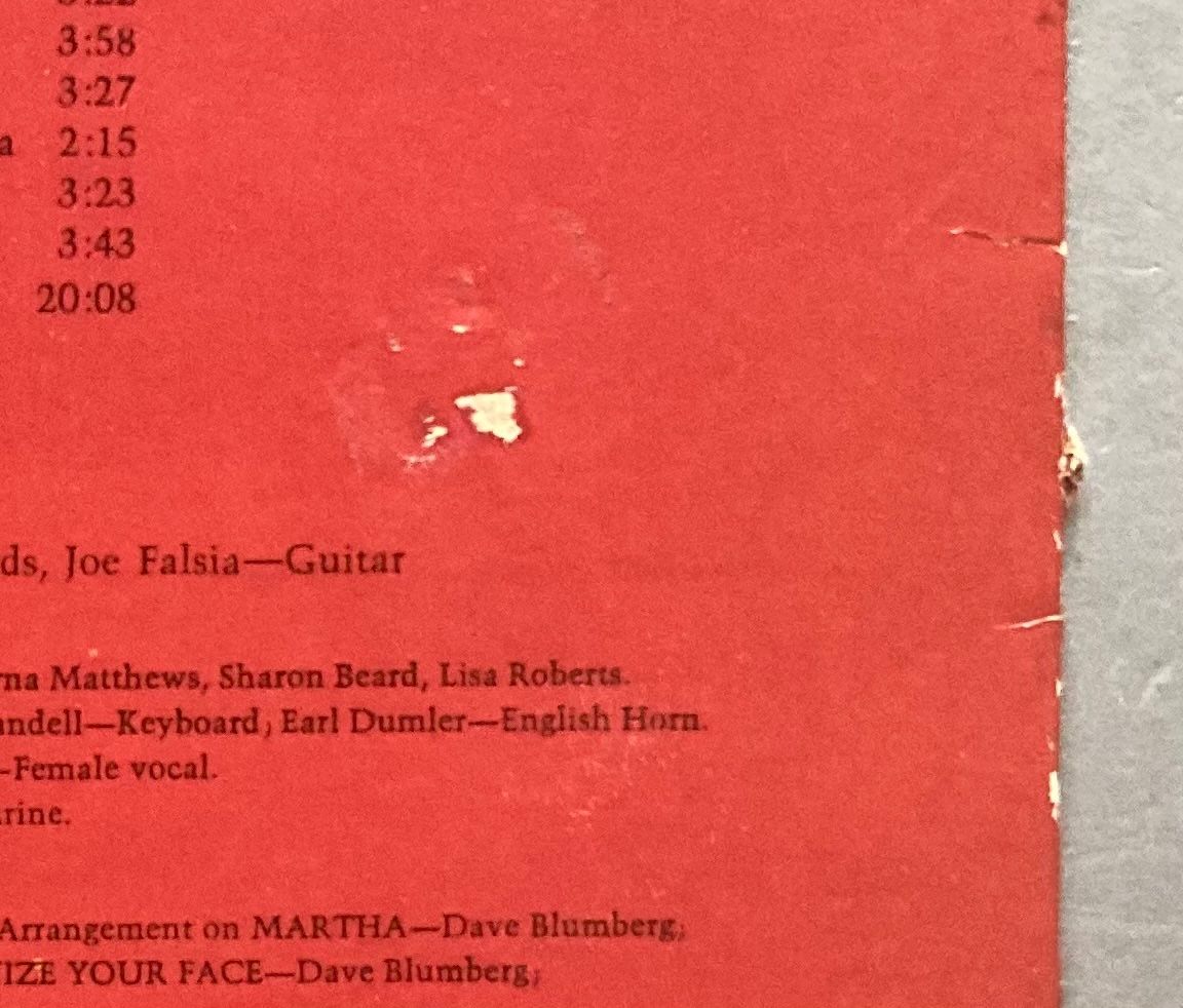 Dischi in vinile: TIM BUCKLEY - SEFRONIA – Usato da Poliez-Pittet venduto da Newtown-Records 1