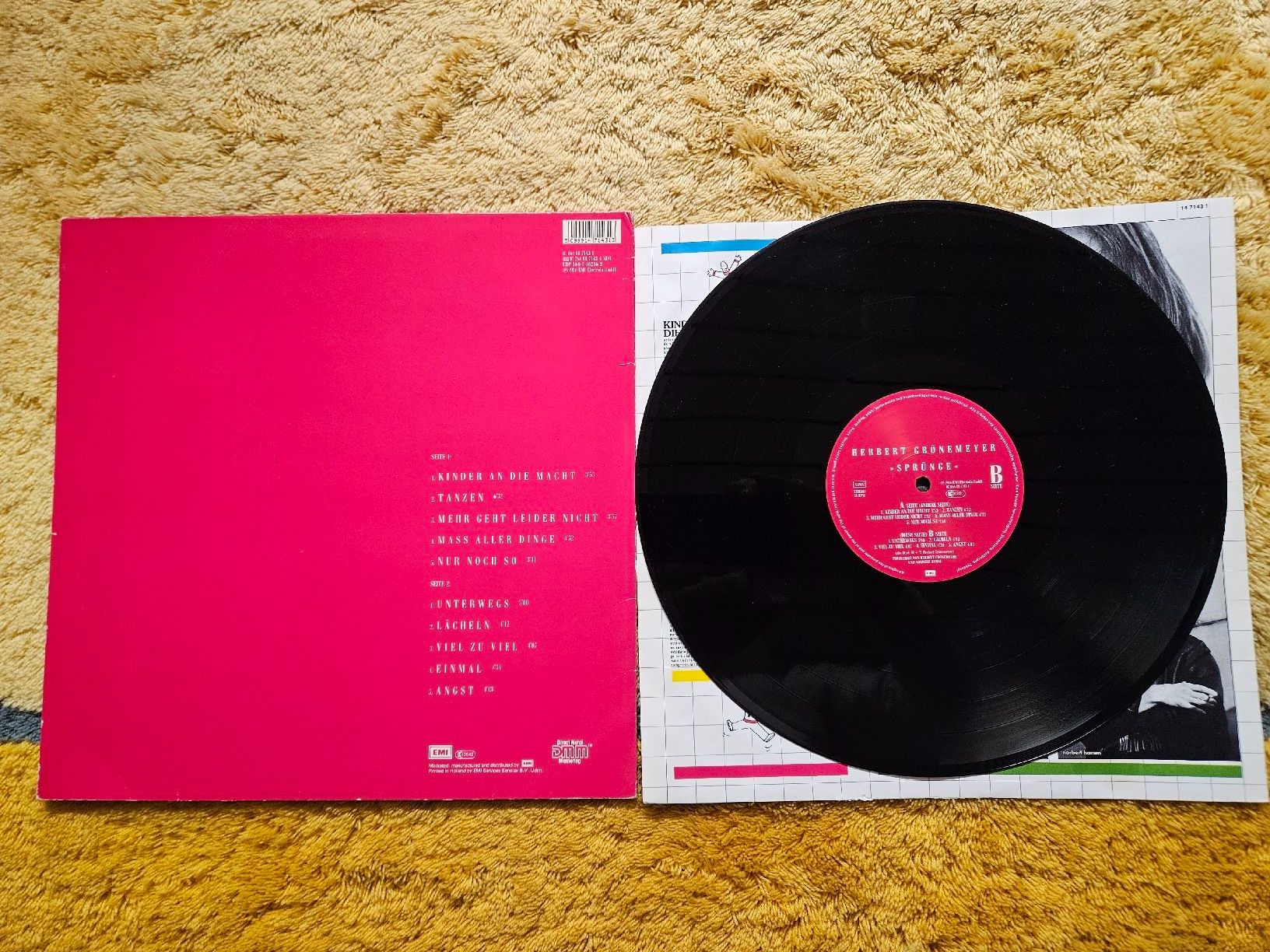 Schallplatten: Herbert Grönemeyer Schallplatte Lp - "Sprünge" – Neu (gemäss Beschreibung) aus Lyss von Alexine 1