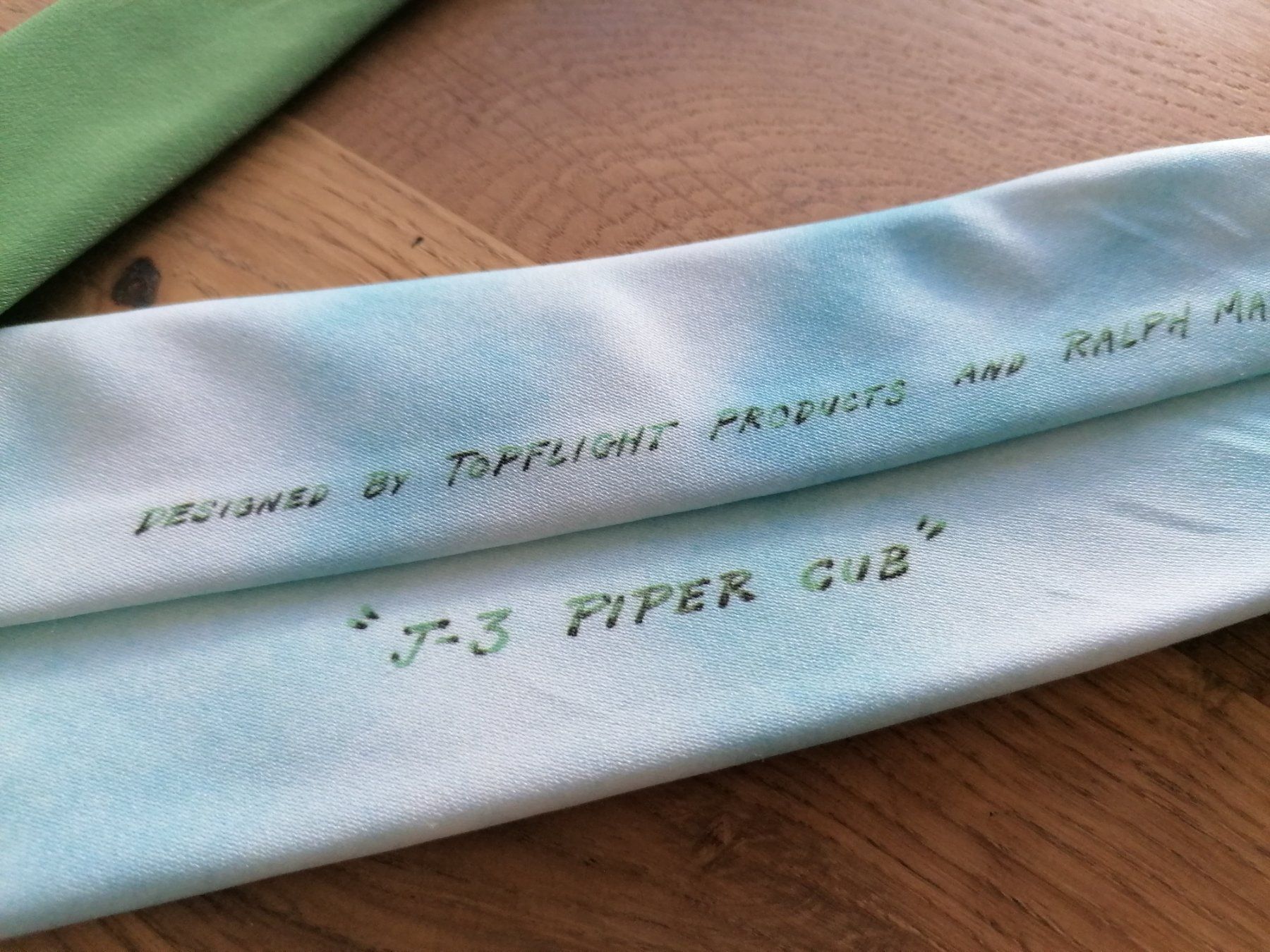Krawatten: Ralph Marlin - J-3 Piper Cub - Krawatte Nr. 79 – Gebraucht aus Basel von vintagecollector 4