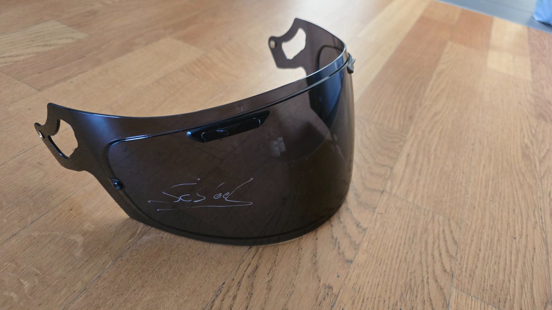 Autografi: Visière signée par Sebastien Loeb, WRC + photo – Usato da St-Sulpice VD venduto da GT3RS 1