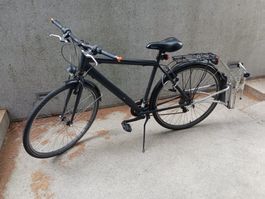 Prophete Stadtfahrrad mit FollowMe Tandem – ideal für Alltag