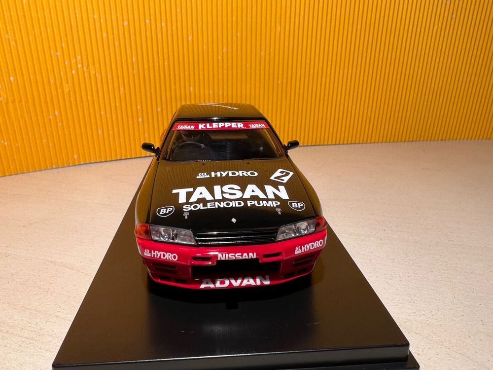Minicar 1/43 TAISAN SKYLINE GT-R Gr-A STP #2 (Black x Red) [43050