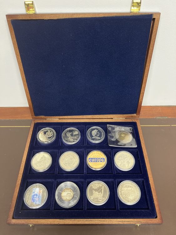 Lot De 6 Pièces Commémoratives Faune Du Burundi 2014 – Argent 0.999 – UNC