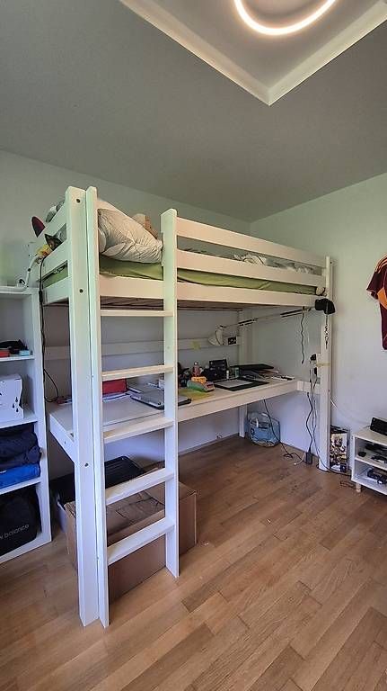 Letti: Lit mezzanine avec bureau – Usato da Villars-sur-Glâne venduto da djiniva 1