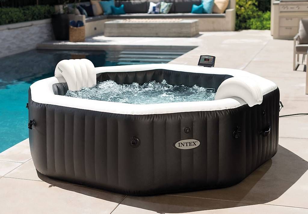Intex Whirlpool: Intex Pure Spa Octagon Bubble Jet Whirlpool – Usato da Triesenberg venduto da wintersunfun