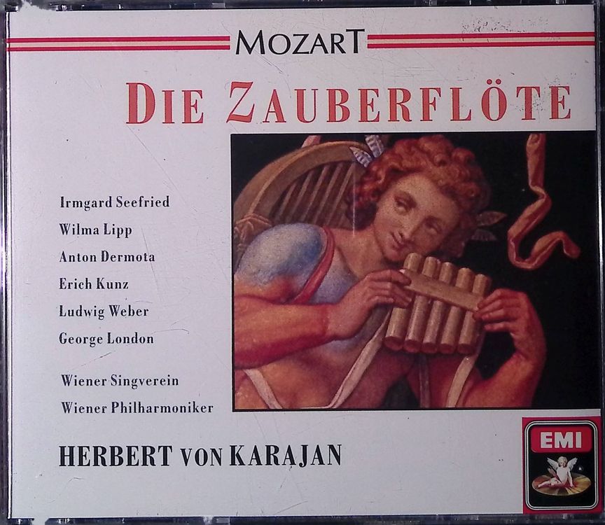 2cd Mozart Zauberflöte Seefried Lipp Karajan Emi Records Kaufen Auf Ricardo 9151