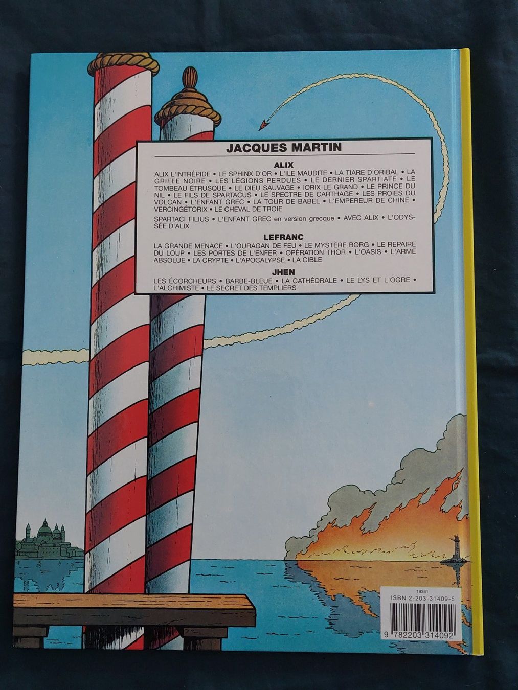 Fumetti: Lefranc "La Crypte" Ed. 1989 TBE+ – Usato da Genève venduto da Blu_BD 1