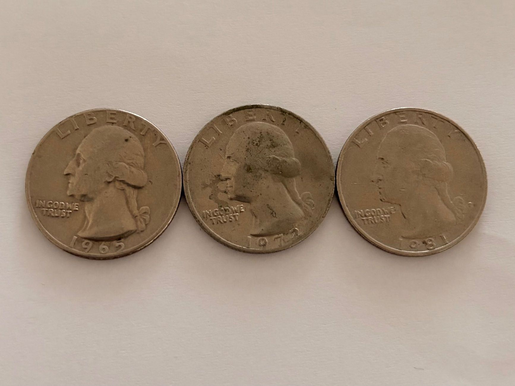 Tutti le monete: USA 3x Quarter Dollar – Usato da Adliswil venduto da 0ml4t 1
