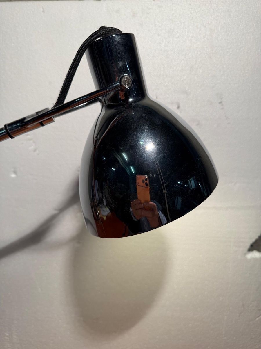 Lampen: Desk Lamp Black and Chrome Adjustable  – Gebraucht aus Lausanne von artnouveau04 3