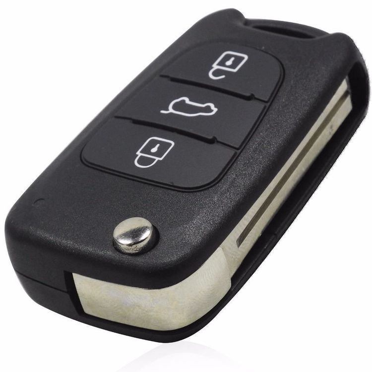 Schlüsselgehäuse für Mercedes Benz - 3 Tasten - Ohne Elektronik - Ohne Logo  - After Market Produkt