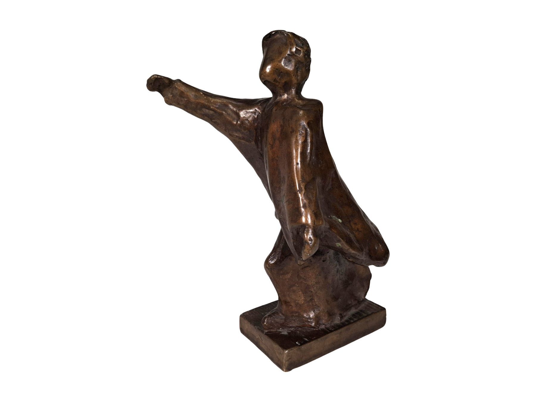 Sculture & Statue: Bronzeskulptur Mädchen im Wind – Usato da Wil SG venduto da Restwert_Wil 1