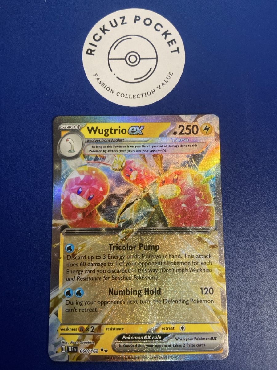 Pokémon Carte collezionabili: Wugtrio Ex #60 Pokémon Temporal Forces – Usato da Montagnola venduto da Rickuz