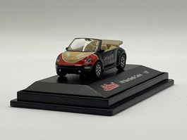 Schuco 25078 1:87 VW Beetle Cabrio 'Let's go to the beach'