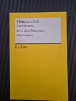 Reclam: Der Mann mit den Messern, Heinrich Böll