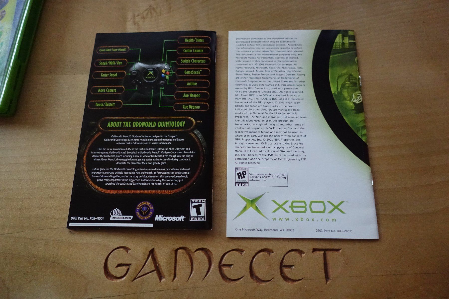 Microsoft Giochi: Oddworld: Munch's Oddysee - Amerika – Usato da Steinach venduto da Gamecet 5