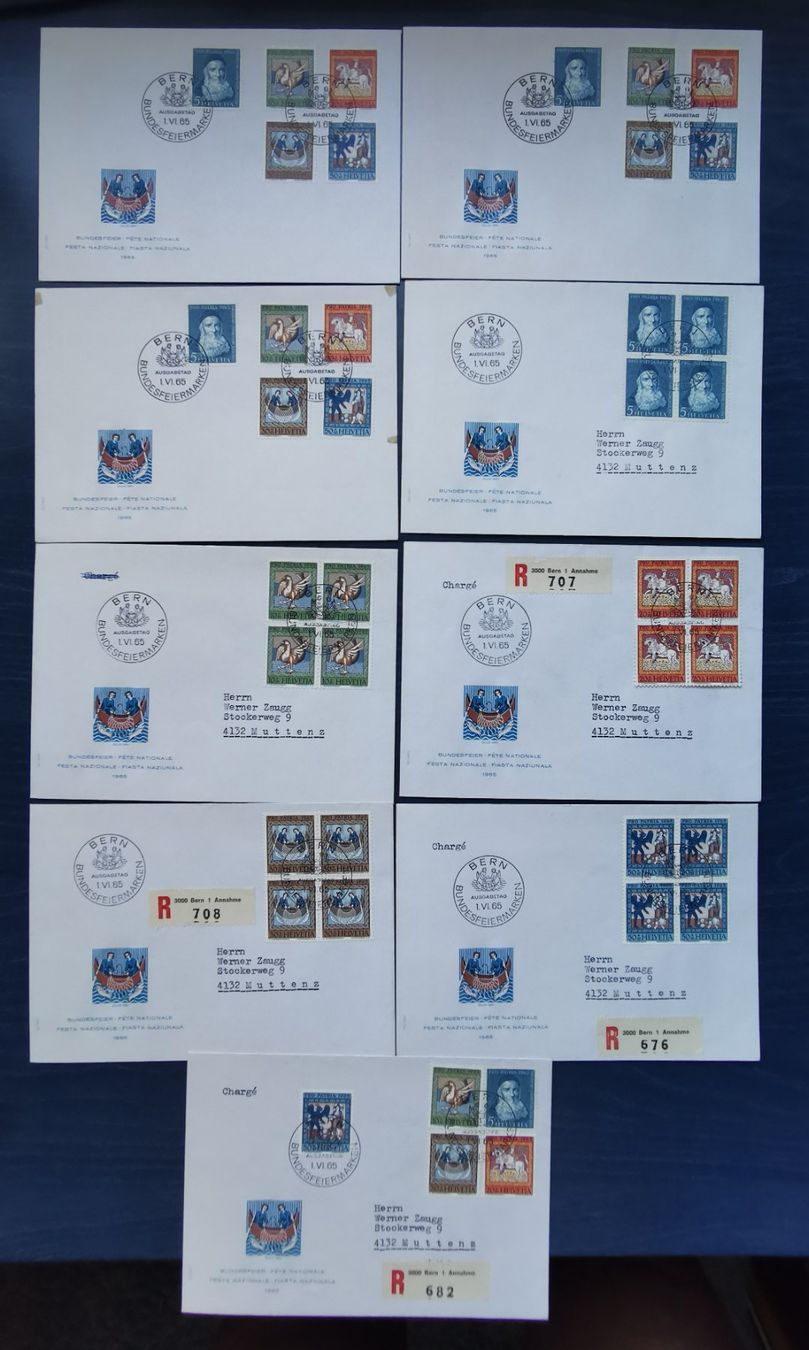 Alle Briefmarken: Ganzsachen/FDC PP 1965 – Neu (gemäss Beschreibung) aus Aadorf von Chnorli-Furz