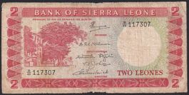 Sierra Leone 2 Leones 1970
