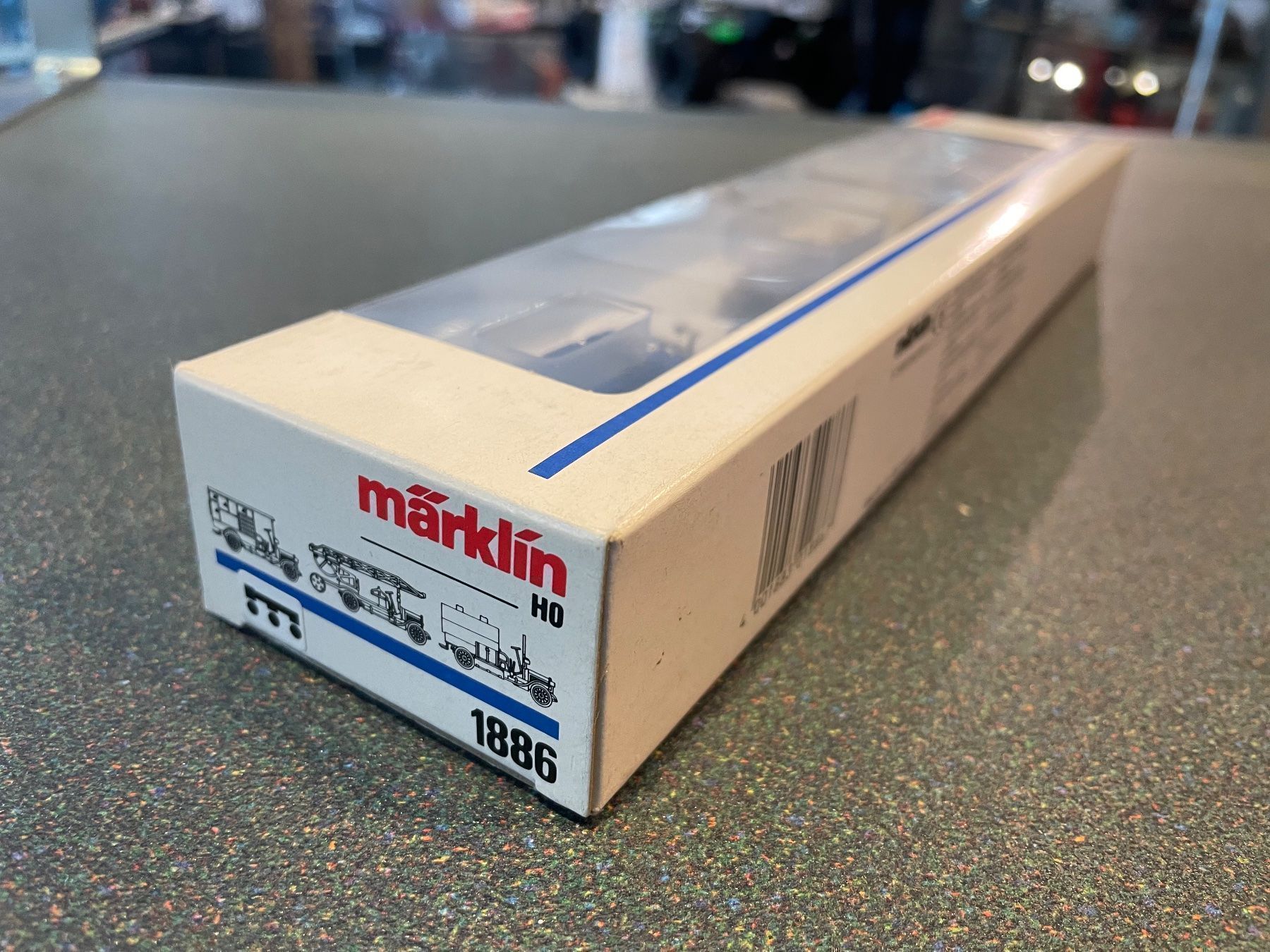 Märklin Modellini di ferrovie: Märklin 1886 Oldtimer Feuerwehrset H0 – Nuovo (secondo la descrizione) da Chiasso venduto da Carrara-Modellismo 3