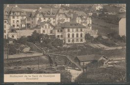 Carte P1925 ( Neuchâtel /Restaurant de la Gare de Vauseyon )